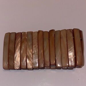 Elegant Brown Shell Bracelet